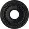 Ekena Millwork Nadia Ceiling Medallion (Fits Canopies up to 4 7/8"), 12 1/8"OD x 3 5/8"ID x 7/8"P, Steel Gray CM12NASGS - alternate 1